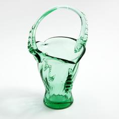 Конфетница в форме корзинки с волнистым бортом и рельефной ручкой, Raritetus Однажды