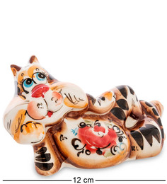 Фигурка Кот Маркиз цв. (Гжельский фарфор) ГЛ-573 113-706776 Art East