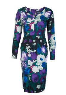 Платье женское SAMANTHA SUNG 89879 черное XS