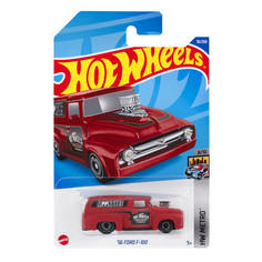 Машинка Hot Wheels коллекционная 56 FORD F-100 разноцветный HCV93