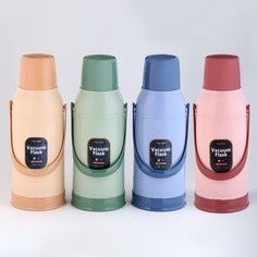Термос "Бальдо", 2 л, сохраняет тепло 12 ч, микс No Brand