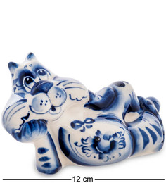 Фигурка Кот Маркиз (Гжельский фарфор) ГЛ-572 113-706775 Art East