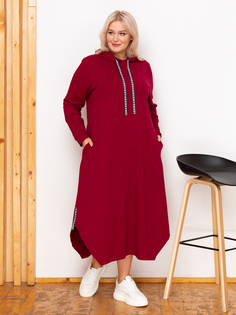 Платье женское Sparada Калифорния бордовое 48-50 RU