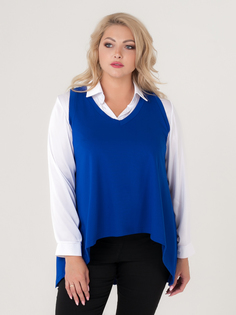 Жилет женский Sparada Челси синий 58-60 RU