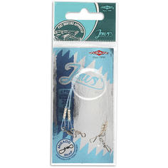 Поводок флюрокарбоновый Mikado JAWS STRONG 35cm/15кг.( 2 шт.)