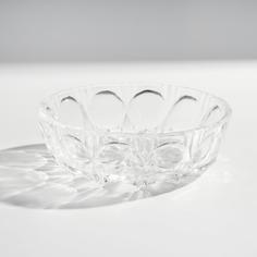 Ваза конфетница, хрусталь, алмазная грань, СССР, 1960-1980 гг. Однажды