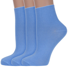 Комплект носков женских ХОХ 3-G-1406 голубых 25