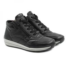 Кроссовки женские ARA OSAKA-HIGHSOFT 12-34592-01 черные 40 EU