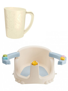 Сидение для ванны Бытпласт с кувшином голубой 431304502-09-1-сб