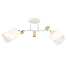 Люстра Лас Светас 78629/2 WT+WOOD