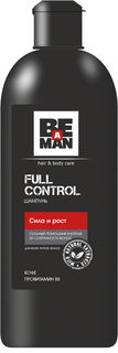 Шампунь для волос Be a man Full control Сила и рост 360мл Аромат