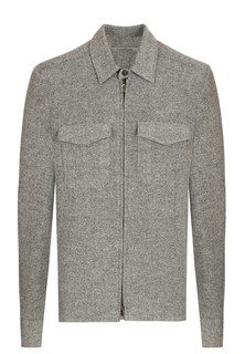 Рубашка мужская Corneliani 130463 серая 52 IT