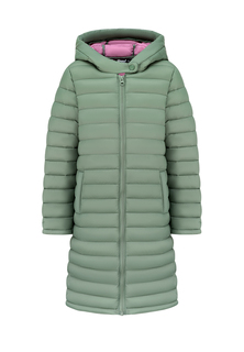 Пальто детское Oldos Мадлен цв.зеленый р.140