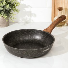 KUKMARA Сковорода Granit Ultra original, d=26 см, пластиковая ручка, антипригарное покрыти