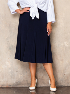 Юбка женская Sparada Годе синяя 60 RU