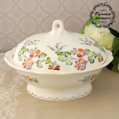 Миска с крышкой "Весенняя" 1 сорт, 820 мл No Brand