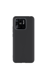 Чехол-крышка Deppa для Xiaomi Redmi 10C, термополиуретан, черный