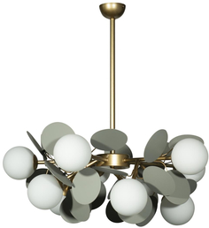 Потолочная люстра светодиодная Matisse 10008/10 Grey Loft it