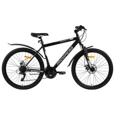 Велосипед 26" Progress Advance Disc RUS, цвет черный матовый, размер 19"