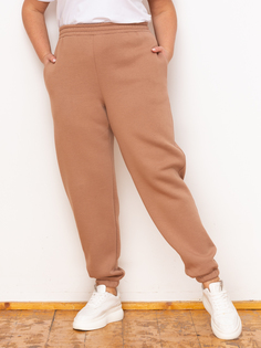 Брюки женские Sparada Джокер коричневые 56-58 RU