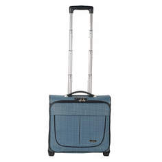 Дорожная сумка унисекс Polar П7108-02 синяя, 39x41x17 см