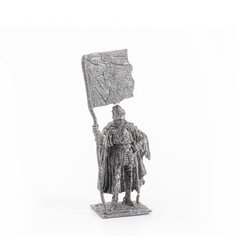 Статуэтка, Raritetus, "Тевтонский орден со знаменем ордена в руке", Россия, 2000-2015 гг. Однажды