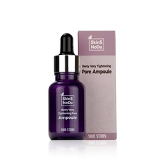 Сыворотка для лица SkinSnodu Berry Very Tighening Ampoule с пептидами и ягодами, 30 мл