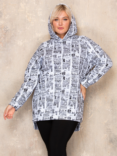 Худи женское Sparada Нью-Йорк 2 белое 48-50 RU
