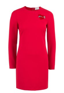 Платье женское Valentino Red 108937 красное 40 IT