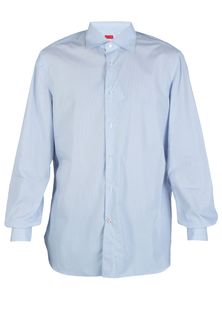 Рубашка мужская ISAIA 89962 голубая 43
