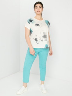 Футболка женская SAMOON by GERRY WEBER 871063-26225-9702 белая 52