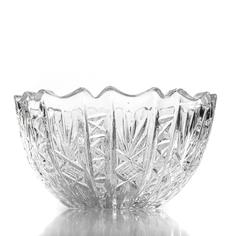 Ваза (конфетница), хрусталь, алмазная грань, СССР, 1970-1990 гг. Однажды