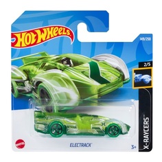 Машинка Hot Wheels коллекционная ELECTRACK зеленый/белый HCT52