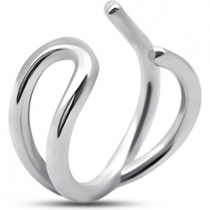 Серьга одиночная из серебра Silver wings 02de6076a-202