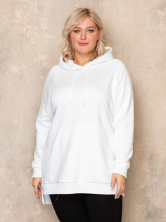 Худи женское Sparada Нью-Йорк белое 48-50 RU