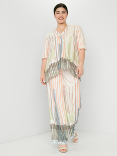 Блуза женская SAMOON by GERRY WEBER 860033-21211-9702 зеленая 50