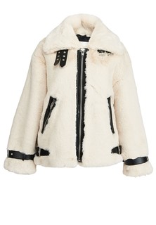 Дубленка женская Essentiel 129543 белая 36 IT