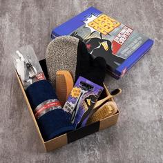 Набор подарочный "Super hero" полотенце и акс (7 предметов) No Brand