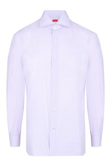 Рубашка мужская ISAIA 100681 фиолетовая 42