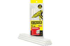 Стержни клеевые STAYER Universal 06821-12 прозрачные универсальные d 11х200мм 12 шт