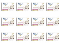 Крем-мыло Dove Кокос 100гр, 12 штук