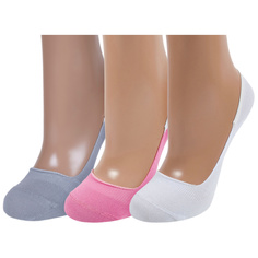 Комплект следков женских ХОХ 3-SG-1301 белых; розовых; серых 23