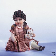 Фарфоровая статуэтка Sofia, h=17,5 см No Brand