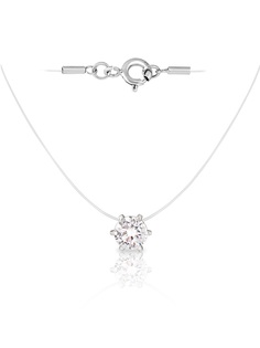 Колье из серебра с фианитом 45 см SKAZKA Natali Romanovoi 34369