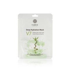 Маска для лица Fabrik Cosmetology V7 Увлажняющая с экстрактом бамбука, 30 г