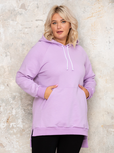 Худи женское Sparada Нью-Йорк фиолетовое 48-50 RU