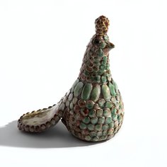 Статуэтка "Птица", керамика, глазурь, Куба, 1970-1990 гг. Однажды