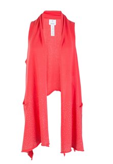 Кардиган женский ALLUDE 81342 красный S