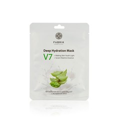 Маска для лица Fabrik Cosmetology V7 Успокаивающая с экстрактом алоэ, 30 г