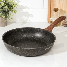 KUKMARA Сковорода Granit Ultra original, d=28 см, пластиковая ручка, антипригарное покрыти
